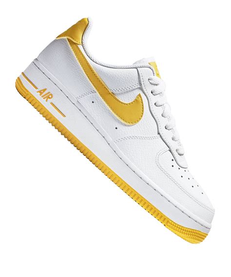 nike air force 1 07 w schuhe weiß gelb|Nike Air Force 1 07.